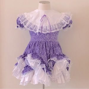 Vintage Girls Toddler Lid’l Dolly’s Dress 🪻